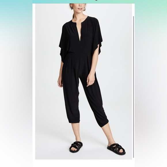 KAMALIKULTURE Women's Rectangle Jog Jumpsuit.  Chic. Comfort. Luxury. GUC - Picture 5 of 10